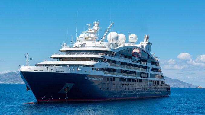 Luxury cruise ship