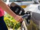 Plugging in EV charger