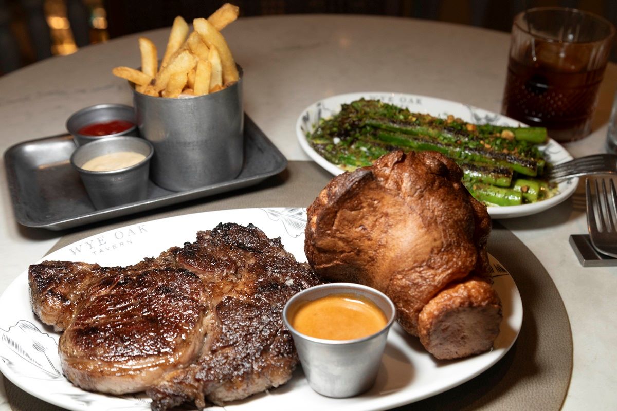 Wye Oak Tavern steak