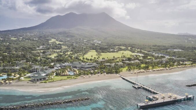 The 5-star Four Seasons Resort Nevis