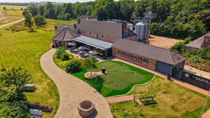 Kingsbarns Distillery putting green
