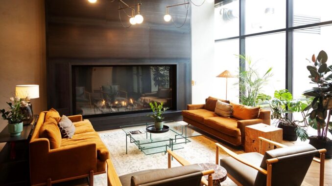 ROOST Baltimore lobby lounge