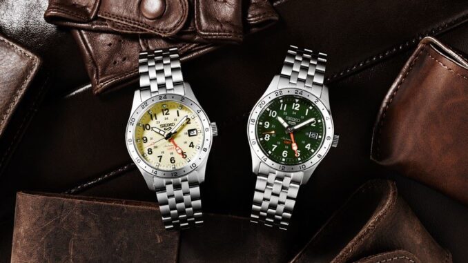 Seiko 5 Sports Field GMT watches