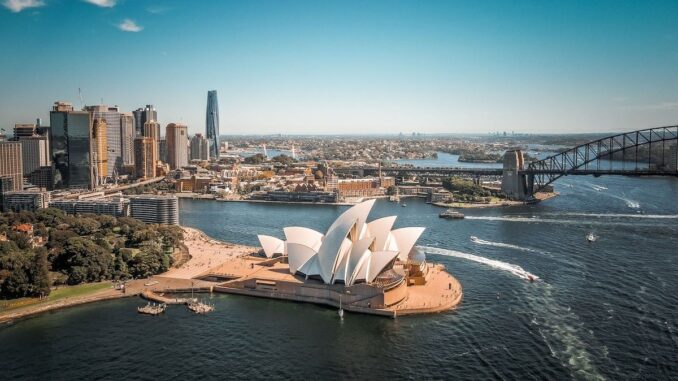 Sydney Opera House and Harbour Bridge