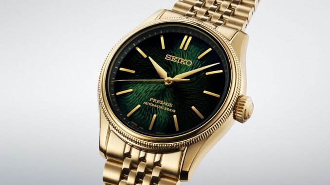 Seiko Presage Classic Series x Tradman's Bonsai watch