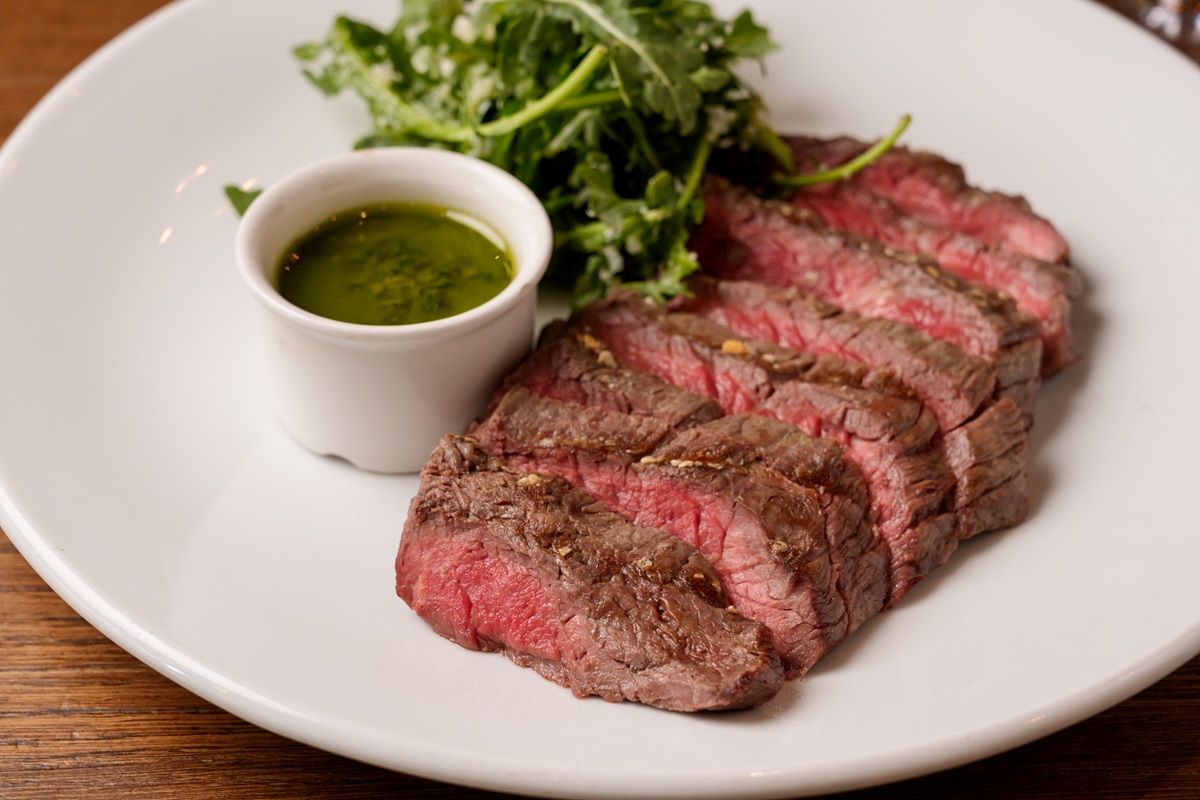 Bavette Tagliata flank steak