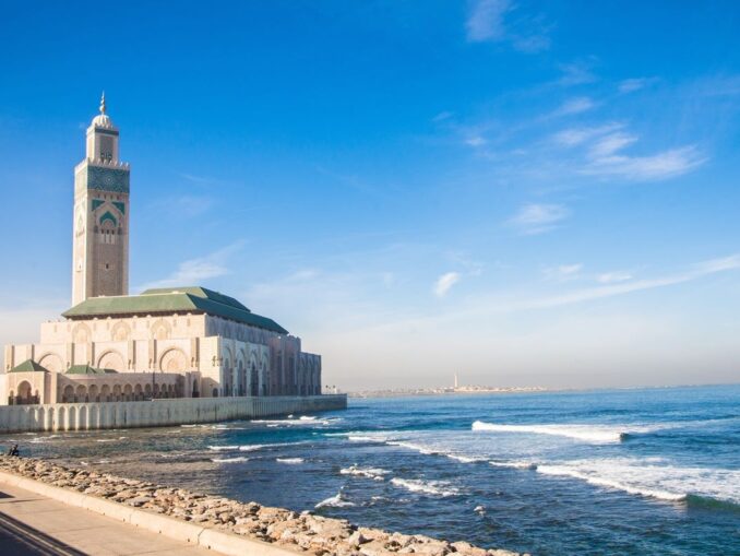 Hassan II Mosque in Casablanca, Morocco